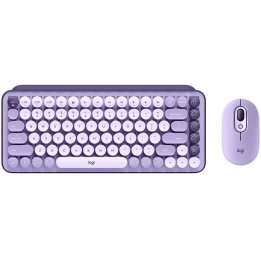 Bluetooth клавиатура Logitech Клавиатура POP ICON KEYS, LILAC,US INT'L, INTNL-973 - 920-013074