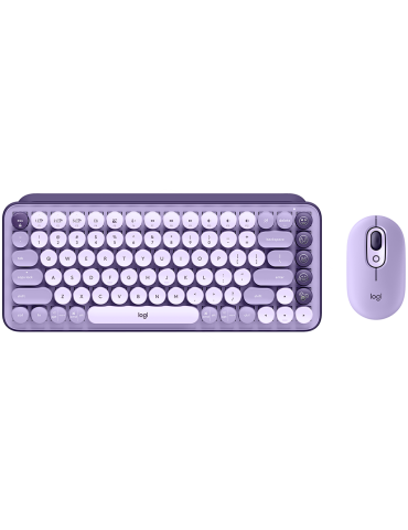 Bluetooth клавиатура Logitech Клавиатура POP ICON KEYS, LILAC,US INT'L, INTNL-973 - 920-013074