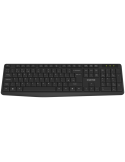 Безжична клавиатура Canyon KB-W01, Black EN/BG - CNE-CKEYW01-BG