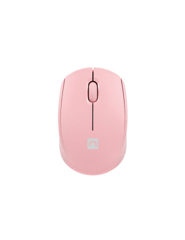 Безжична мишка Natec Stork 1600DPI Optical, Pink - NMY-2002