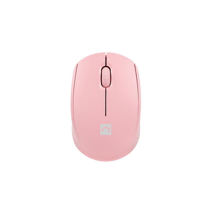 Безжична мишка Natec Stork 1600DPI Optical, Pink - NMY-2002
