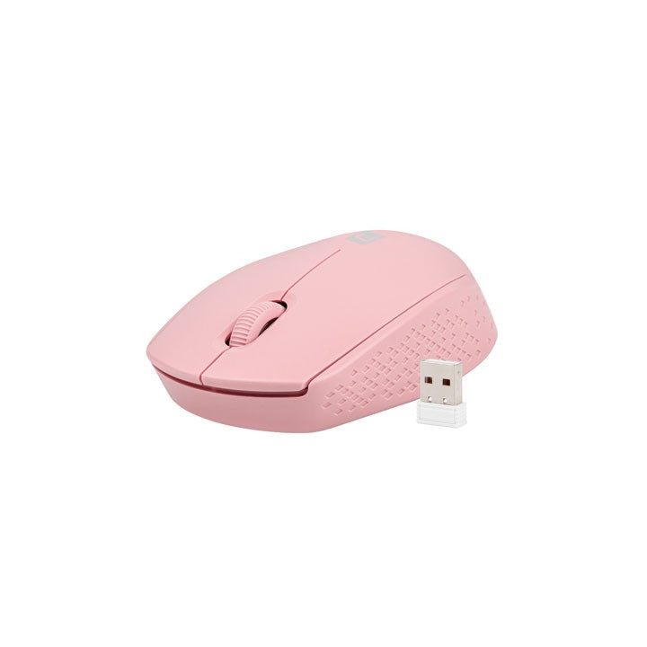 Безжична мишка Natec Stork 1600DPI Optical, Pink - NMY-2002