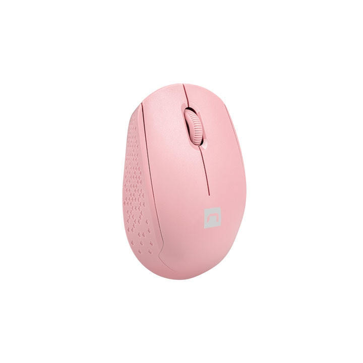 Безжична мишка Natec Stork 1600DPI Optical, Pink - NMY-2002