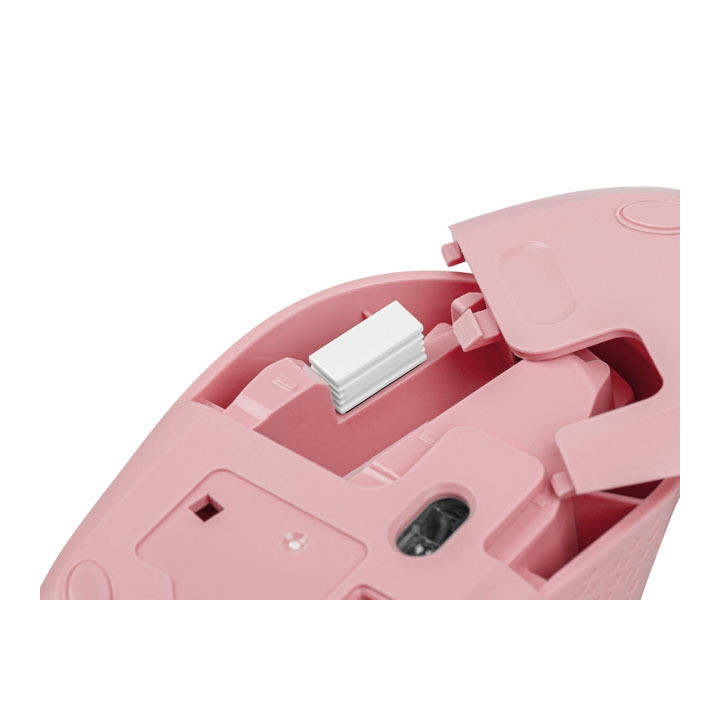 Безжична мишка Natec Stork 1600DPI Optical, Pink - NMY-2002