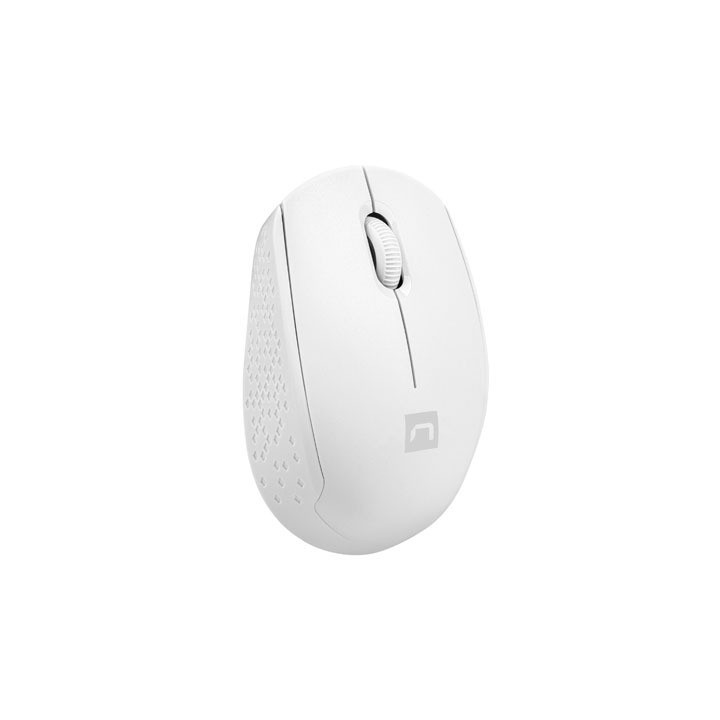 Безжична мишка Natec Stork 1600DPI Optical, White - NMY-2188