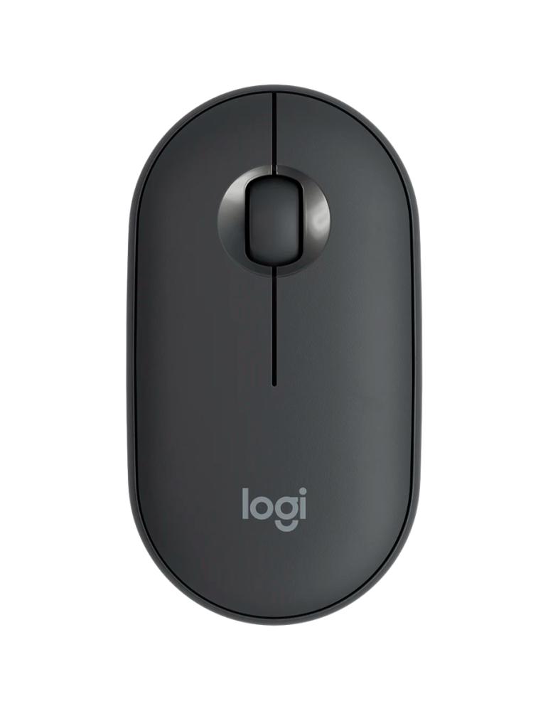 Bluetooth мишка Logitech Pebble Mouse 2 M350s, TONAL GRAPHITE, EMEA-808, DONGLELESS - 910-007015