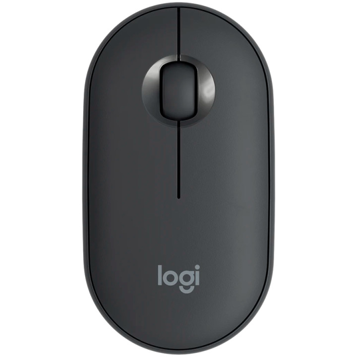 Bluetooth мишка Logitech Pebble Mouse 2 M350s, TONAL GRAPHITE, EMEA-808, DONGLELESS - 910-007015