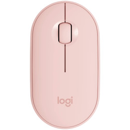 Bluetooth мишка Logitech Pebble Mouse 2 M350s, TONAL ROSE, EMEA-80, DONGLELESS - 910-007014
