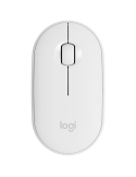 Bluetooth мишка Logitech Pebble Mouse 2 M350s, TONAL WHITE, EMEA-808, DONGLELESS - 910-007013