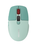 Безжична безшумна мишка Canyon MW-26 LCD Silent, Green - CNS-CMSW26GR