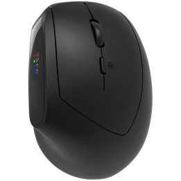 Безжична ергономична мишка Canyon MW-25 Ergonomic LED AA, Black - CNS-CMSW25