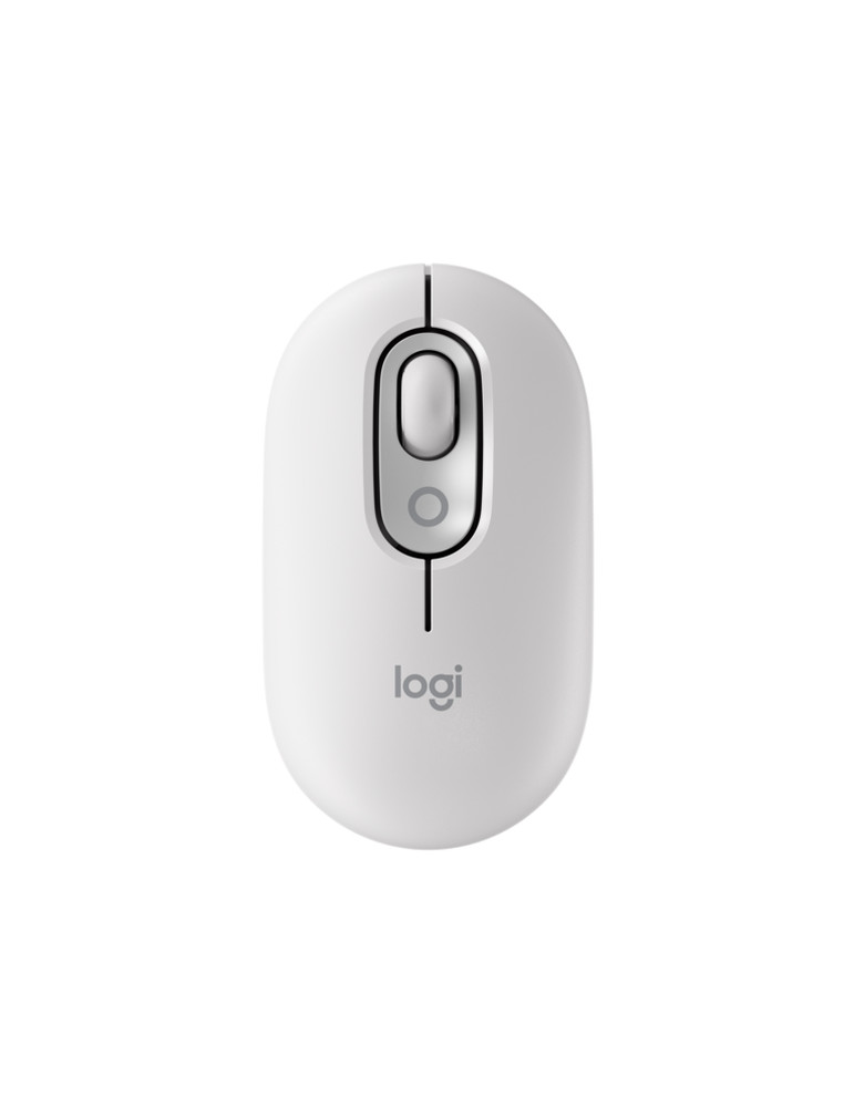 Bluetooth мишка Logitech POP Mouse with emoji, OFF-WHITE, EMEA28i-935, FY25, TERRA - 910-007411