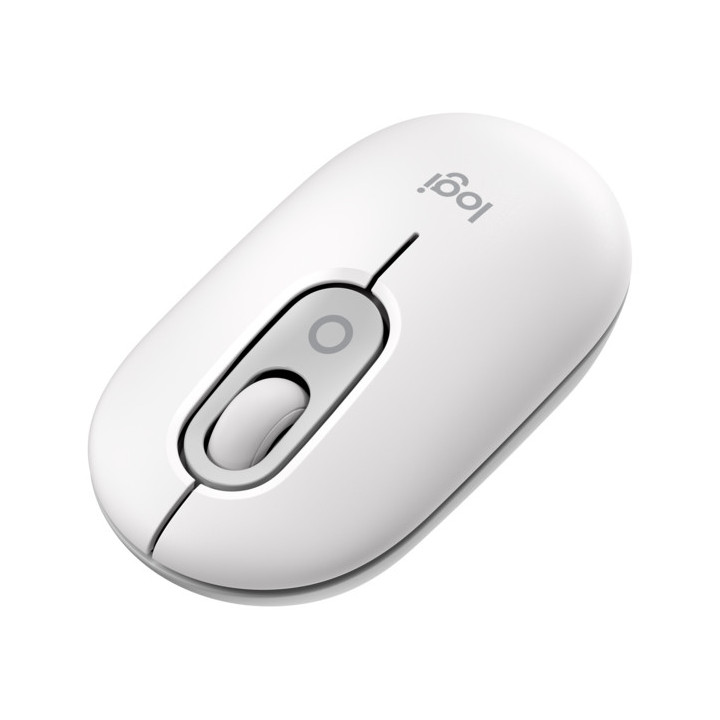 Bluetooth мишка Logitech POP Mouse with emoji, OFF-WHITE, EMEA28i-935, FY25, TERRA - 910-007411