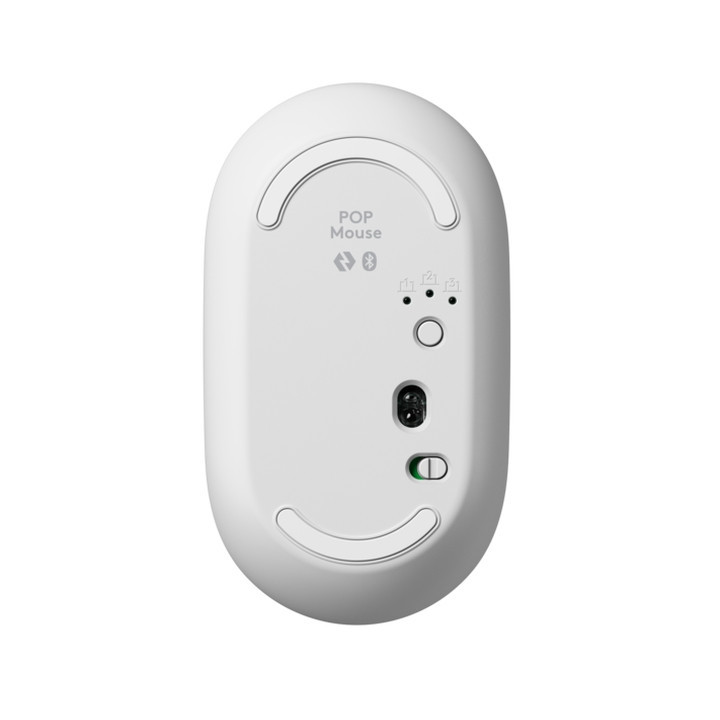 Bluetooth мишка Logitech POP Mouse with emoji, OFF-WHITE, EMEA28i-935, FY25, TERRA - 910-007411