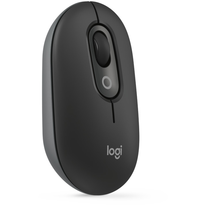 Bluetooth мишка Logitech Мишка POP Mouse with emoj, GRAPHITE, EMEA28i-935, FY25, TERRA - 910-007412