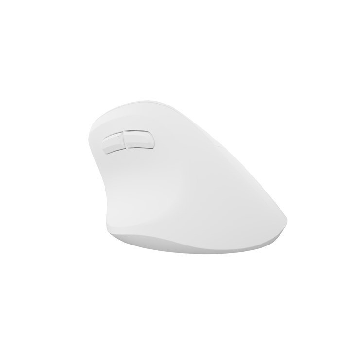 Bluetooth  вертикална мишка Natec Crake 2, 2400DPI Bluetooth 5.2   2.4 GHz, White - NMY-2257