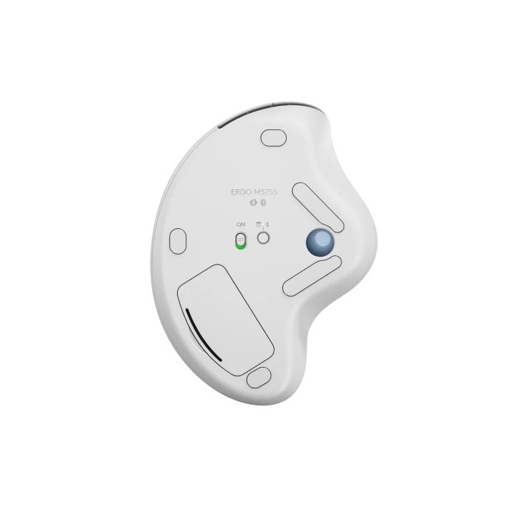 Мишка Logitech ERGO M575S, WHITE - 910-007030