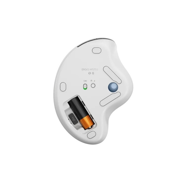 Мишка Logitech ERGO M575S, WHITE - 910-007030
