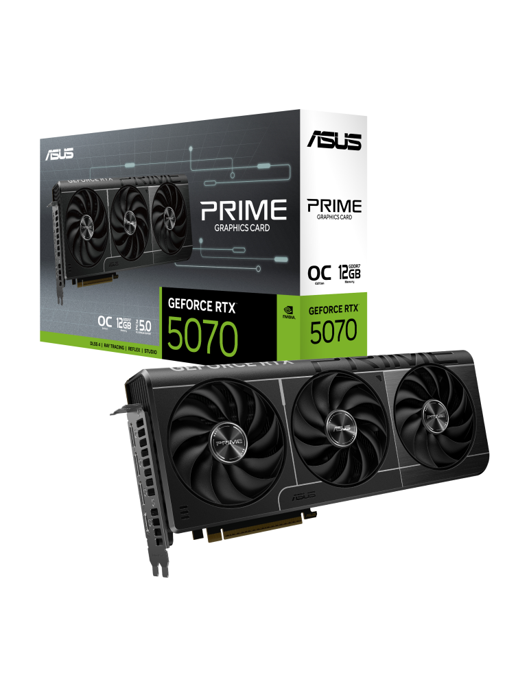 Видео карта Asus PRIME RTX 5070 OC 12GB GDDR7 - PRIME-RTX5070-O12G