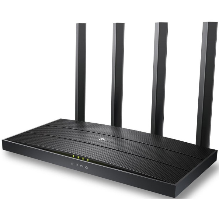 Безжичен рутер TP-Link ARCHER AX12 AX1500 Dual-Band Wi-Fi 6, RouterSPEED: 300 Mbps at 2.4 GHz   1201Mbps at 5 GHz