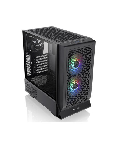Геймърски компютър ION Ceres 330 TG ARGB с процесор Ryzen 5 5600X, видео карта MSI RTX 3060 VENTUS 2X 12G OC, RAM Kingston 32GB(2x16GB) 3200MHz FURY Beast Black, SSD диск Kingston 1TB NV3 NVMe, 6000/4000 MB/s, WiFI