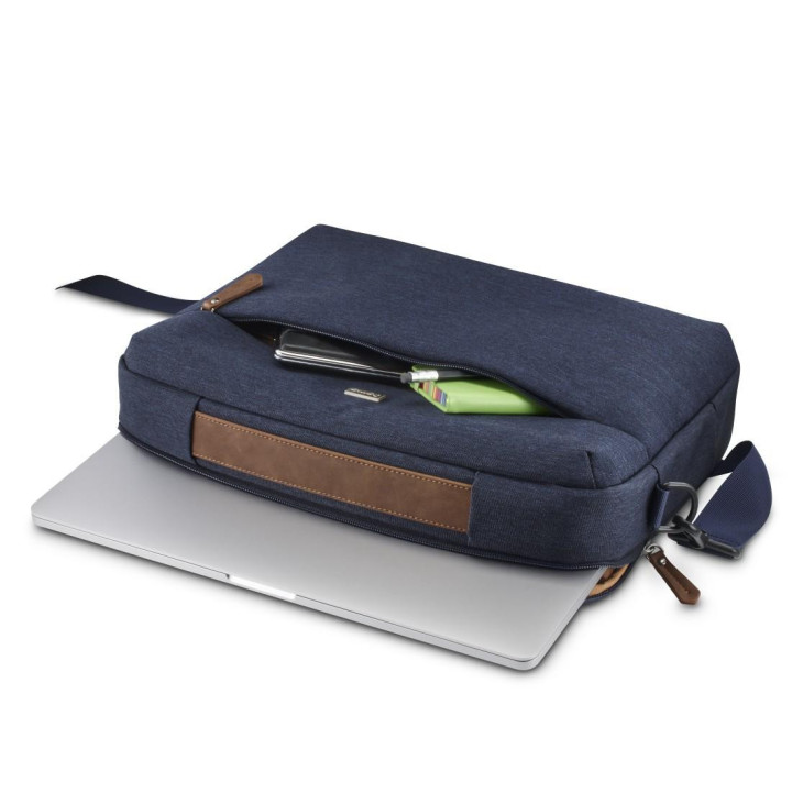 Чанта за лаптоп HAMA Casual, от 34 до 36 cm (13.3" - 14.1"), Син - 222078