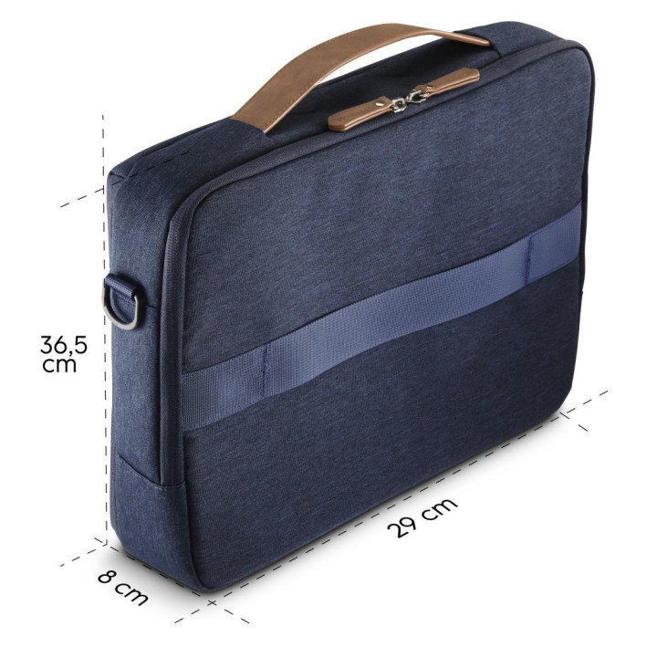 Чанта за лаптоп HAMA Casual, от 34 до 36 cm (13.3" - 14.1"), Син - 222078