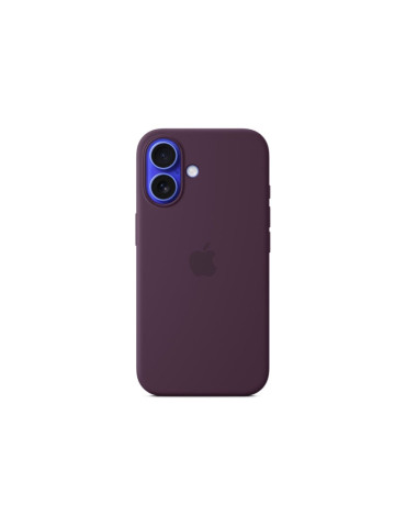 Калъф Apple iPhone 16 Silicone Case with MagSafe - Plum - MYY43ZM/A
