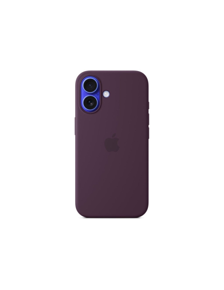 Калъф Apple iPhone 16 Silicone Case with MagSafe - Plum - MYY43ZM/A