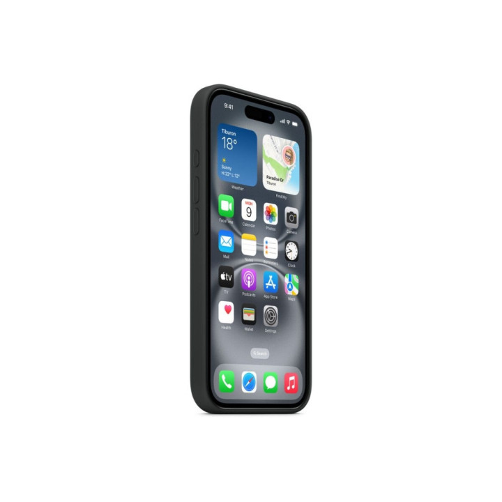 Калъф Apple iPhone 16 Plus Silicone Case with MagSafe - Black - MYY93ZM/A