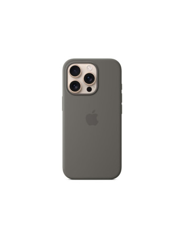 Калъф Apple iPhone 16 Pro Silicone Case with MagSafe - Stone Gray - MYYL3ZM/A
