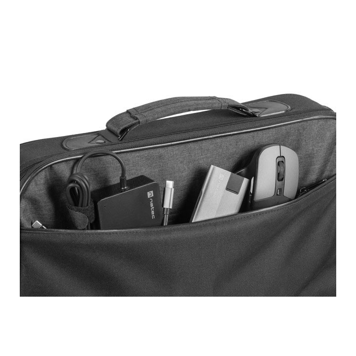 Чанта за лаптоп Natec Impala 2 15.6", Stone Grey - NTO-2229