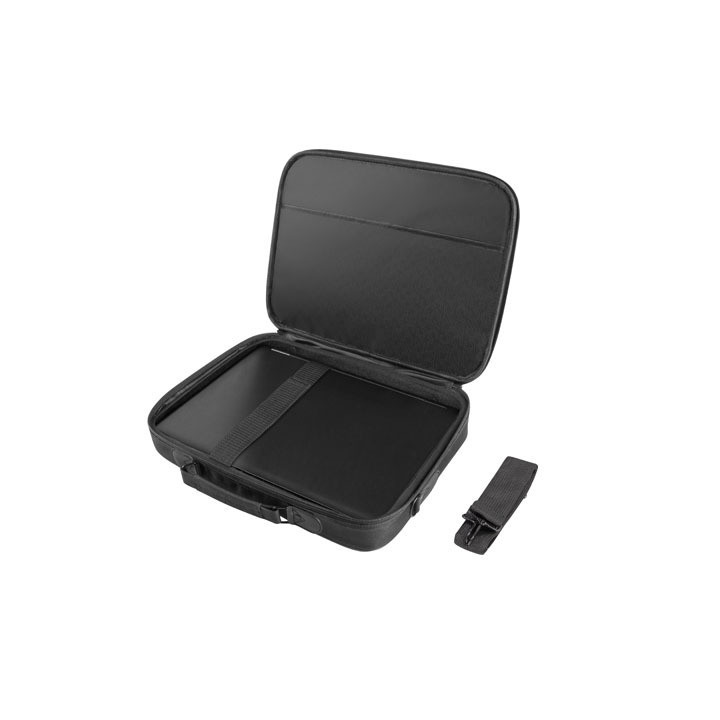 Чанта за лаптоп Natec Laptop Bag Impala 2 15.6", Onyx Black - NTO-2228