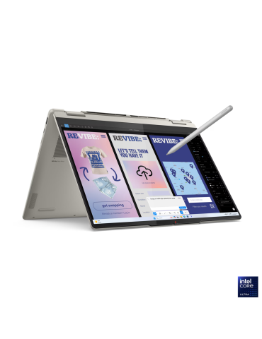 Лаптоп Lenovo Yoga 7 2IN1, Intel Core Ultra 7 258V, 14" 2.8K WQXGA , OLED 1100nits, 32GB RAM, 1TB SSD, Integrated Intel Arc Graphics 140V, Win 11 Home - 83JQ001PBM