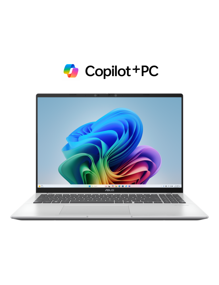 Лаптоп Asus VivoBook X1607QA-MB006W, Snapdragon X X1 26 100, 16.0" WUXGA, LED Backlit, IPS 300nits, 16GB RAM, 512GB SSD, Qualcomm Adreno GPU, Win 11 Home - 90NB15Z2-M006F0