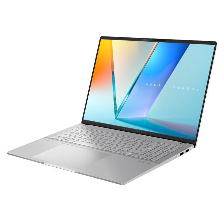 Лаптоп Asus VivoBook S16 M5606KA-RI077W, AMD Ryzen AI 5 340, 16.0" 3K OLED 120Hz, 16GB RAM, 1TB SSD, AMD Radeon Graphics, Win 11 Home - 90NB1593-M005M0