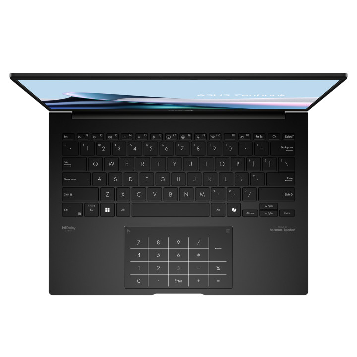 Лаптоп Asus ZeenBook 14 UM3406KA-PP102W, AMD Ryzen AI 7 350, 14" 3K OLED, 32GB RAM, 1TB SSD, AMD Radeon Graphics, Win 11 Home - 90NB14U1-M00910
