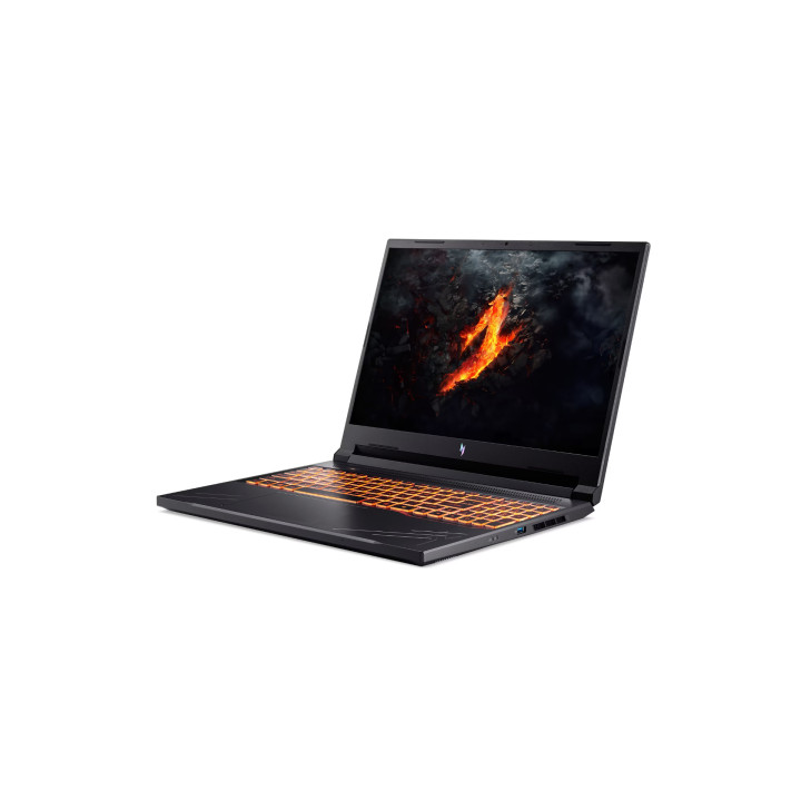 Лаптоп Acer Nitro V16 ANV16-71-76SJ, Intel Core i7-14650HX, 16" WUXGA 180Hz, 16GB RAM, 1TB SSD, NVIDIA GeForce RTX 4060 8GB GDDR6 - NH.QTQEX.00B