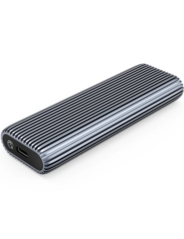 Външна кутия за диск Orico Storage Case, M.2 NVMe M-key 10 Gbps, Aluminium - AM2C3-G2-GY - AM2C3-G2-GY-BP