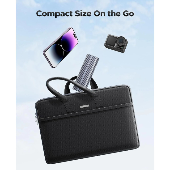Външна кутия за диск Orico Storage Case, M.2 NVMe M key - USB-C/A, 40Gbps, Built-in Air Cooling, Aluminium - ACOM2-U4-GY - ACOM2-U4-GY-BP
