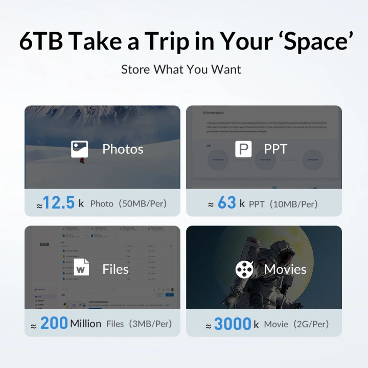 Външна кутия за диск Orico Storage Case, 2.5" USB-C Black - 25PW1C-C3-BK - 25PW1C-C3-BK-EP