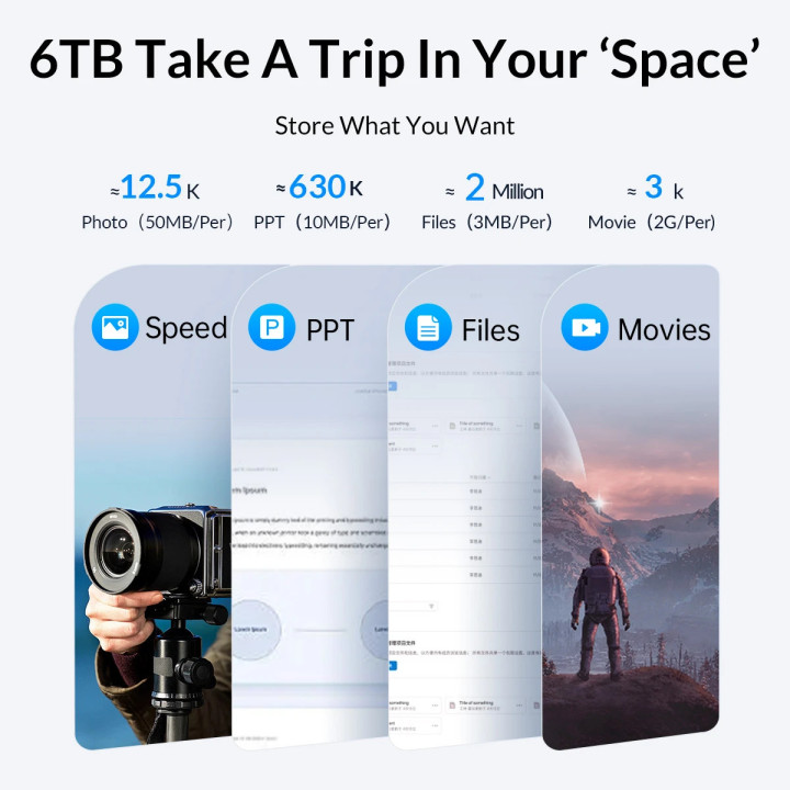 Външна кутия за диск Orico Storage Case, 2.5" USB-C - 2577C3-V1-BK - 2577C3-V1-BK-EP