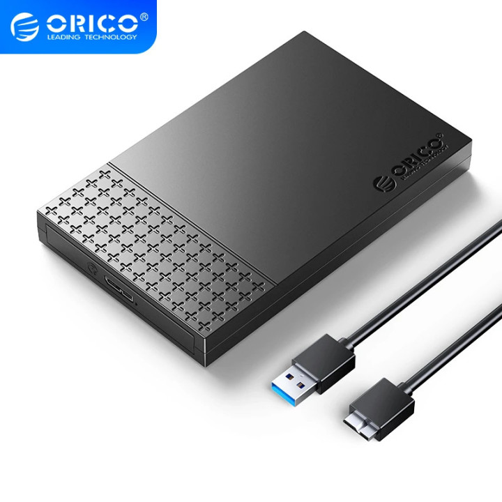 Външна кутия за диск Orico Storage Case, 2.5" USB3.0 Black - 2526U3-V1-BK - 2526U3-V1-BK-EP