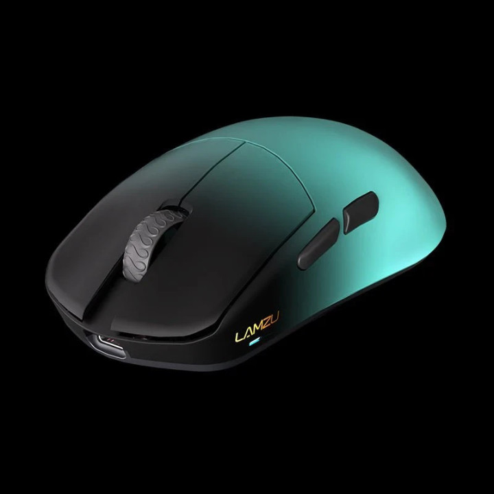 Професионална геймърска мишка Lamzu MAYA X 8K - Wireless Gaming Mouse - Aimlabs Edition - LAMZU-MAYA-X-AIMLABS