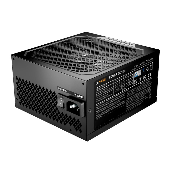 Захранване be quiet! POWER ZONE 2 1000W PSU ATX 3.1 Platinum - BP008EU