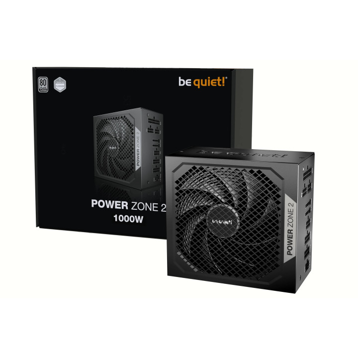 Захранване be quiet! POWER ZONE 2 1000W PSU ATX 3.1 Platinum - BP008EU