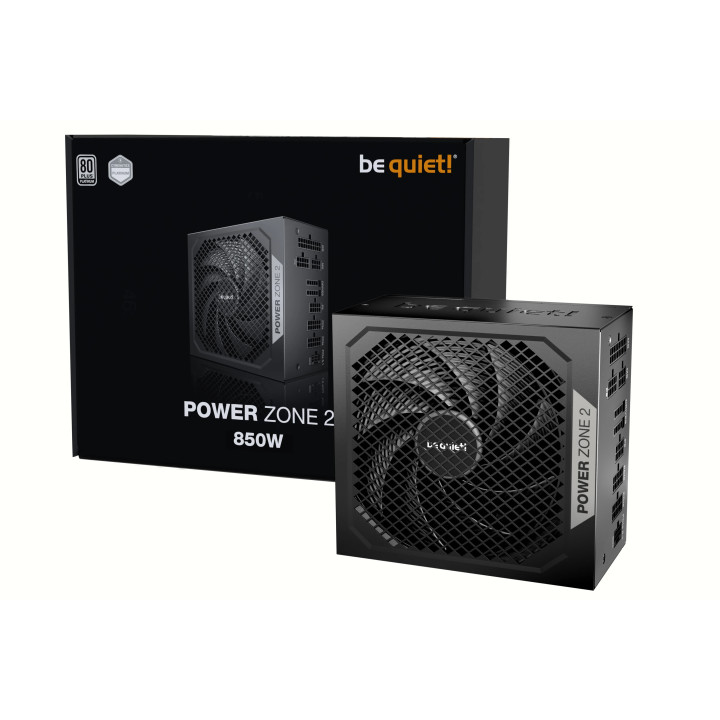 Захранване be quiet! POWER ZONE 2 850W PSU ATX 3.1 Platinum - BP007EU