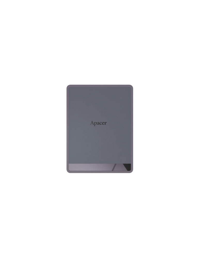 Външен SSD диск Apacer 2TB  AS724 USB-C 3.2 Gen 2/USB-A 3.2 Gen 1, Military-Grade, Grey - AP2TBAS724M-1