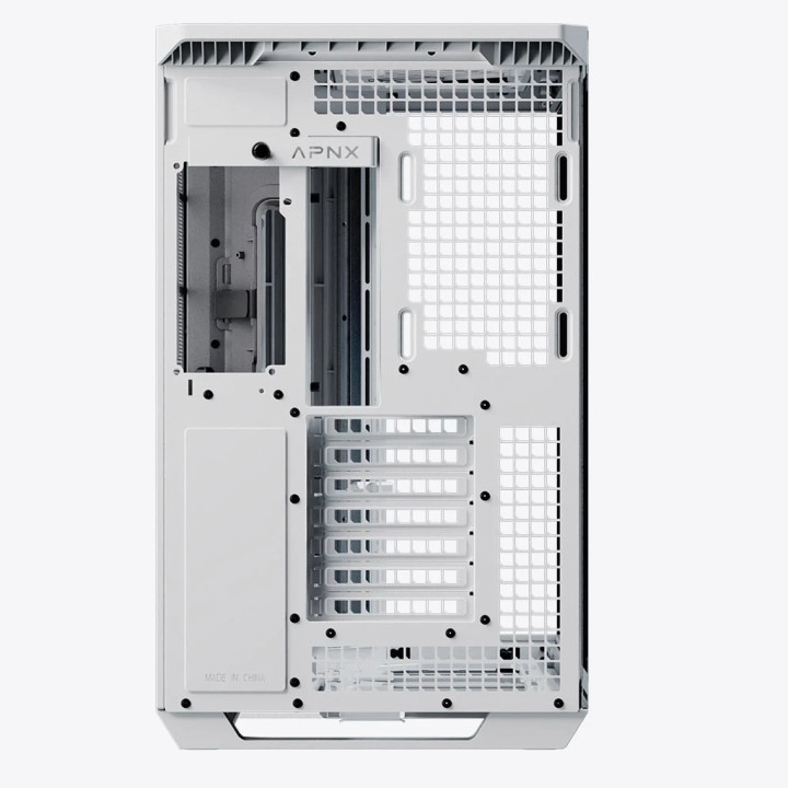 Кутия за компютър APNX V1, ATX, White  - V1-WT-v1