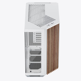 Кутия за компютър APNX V1-W, ATX, Wood, White - V1-W-WH-v1